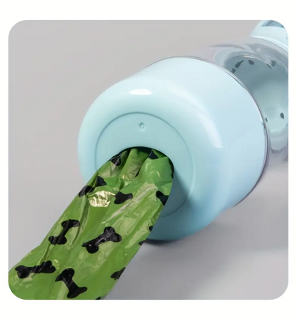 Botella dispensador multi usos para perros