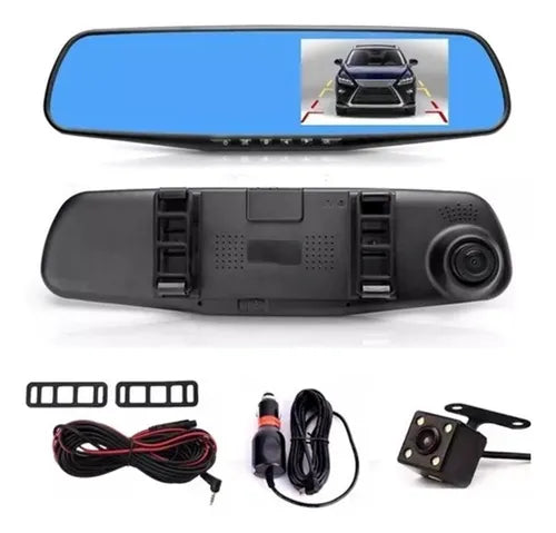 Espejo retrovisor doble camara